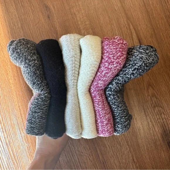 LUCKY BRAND Super Soft Boot Socks 6 Pack Multi Women’s Size 5-10 - Picture 8 of 11